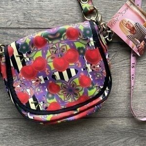 NWT Betsey Johnson bag cherries purse